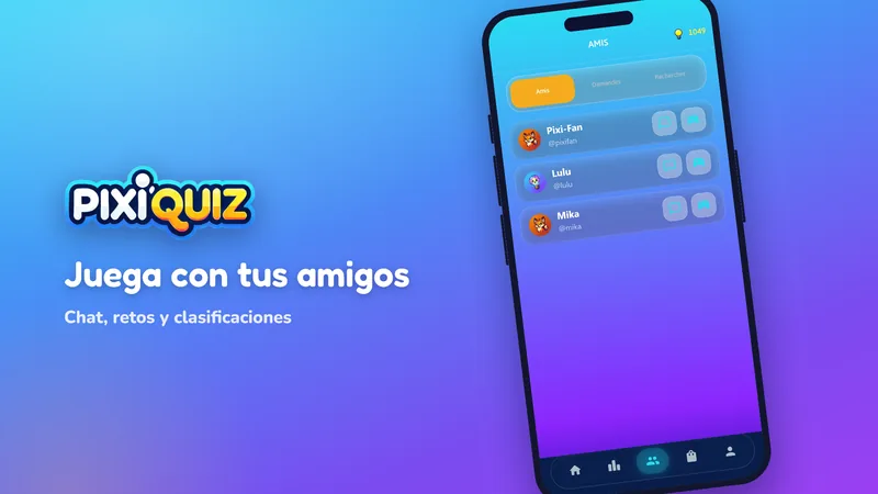 Captura de pantalla de PixiQuiz