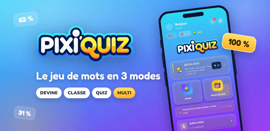 Key art PixiQuiz